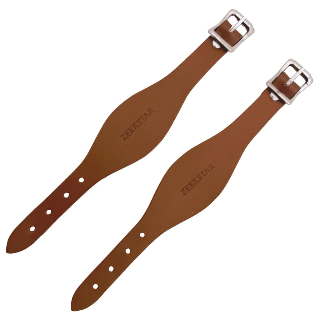 Leather Stirrup Hobble Straps with Stainless Steel Buckle L917