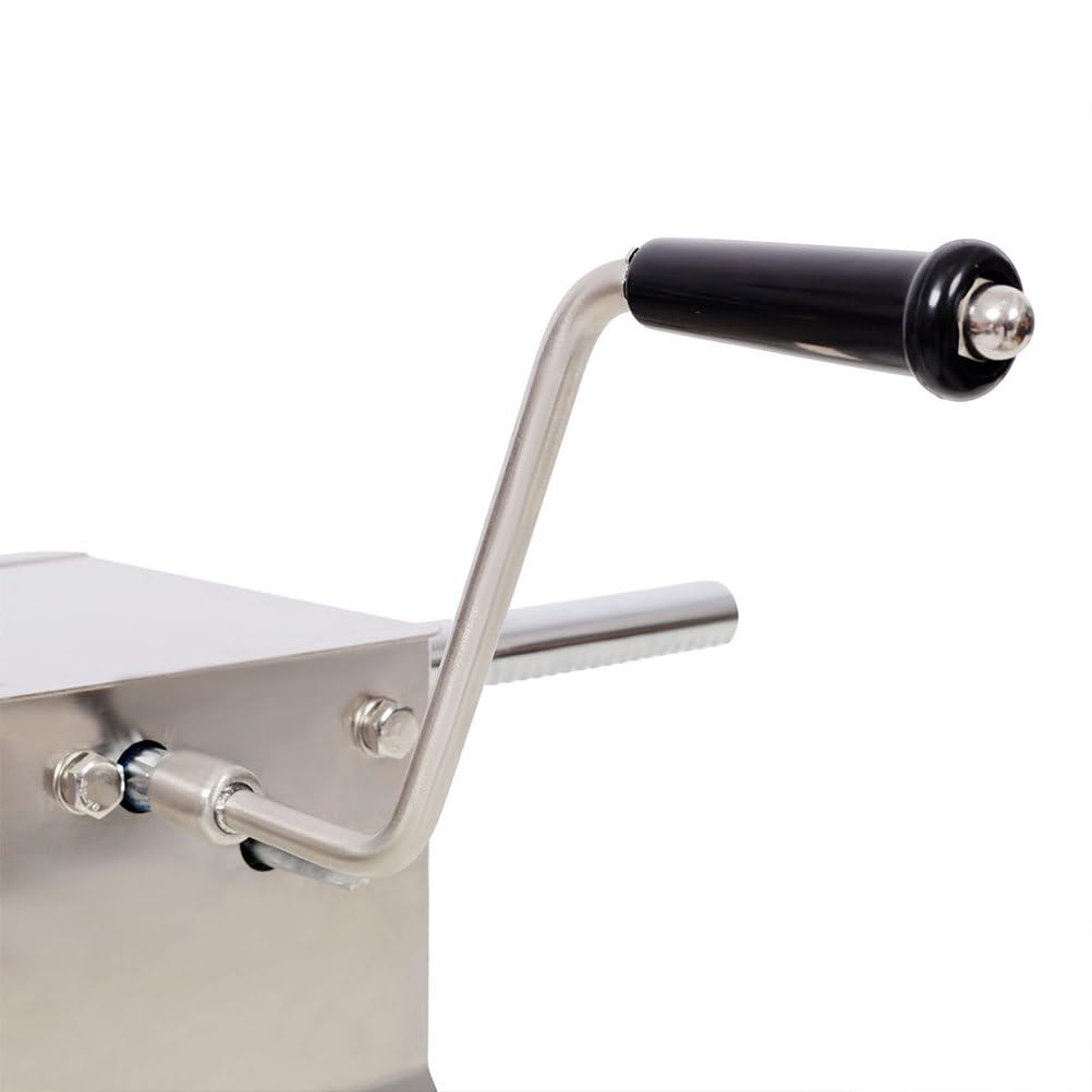 7L Stainless Steel Vertical Manual Sausage Stuffer with 4 Filling Nozzles Z935928