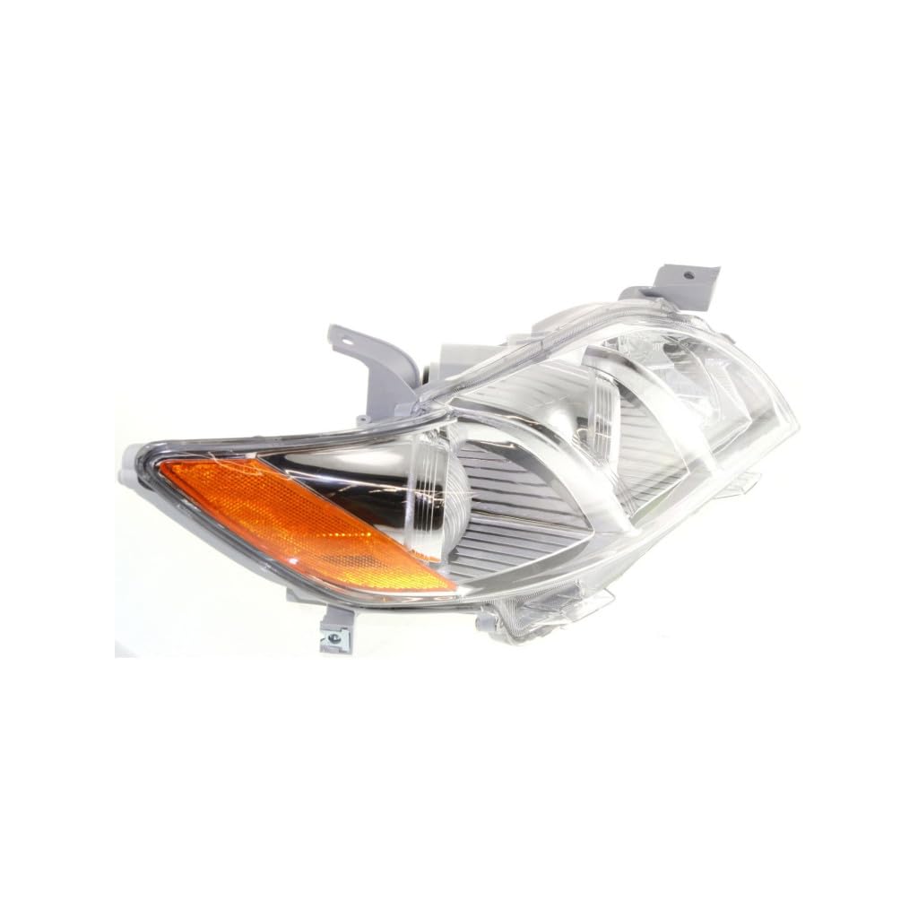 Toyota Camry 2007 2008 2009 Headlights Driver And Passenger Side Pair Amber Clear Lens Z91057