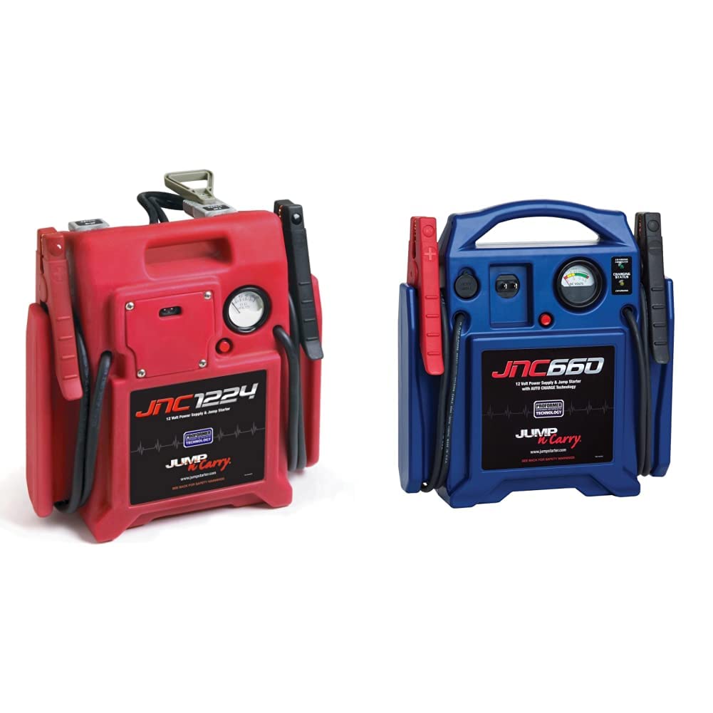 12/24V Jump Starter and 12 Volt Jump Starter Bundle Z25765
