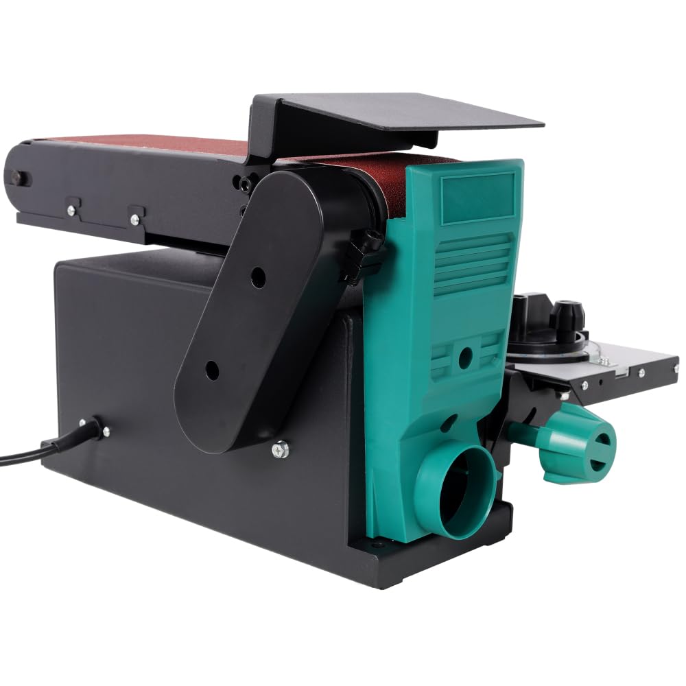 Benchtop Belt and Disc Sander, 120V/60Hz, 4x36 in. Belt & 6 in. Disc, Green G593279