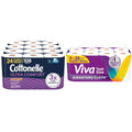Cotton Toilet Paper and Paper Towels Bundle F321989