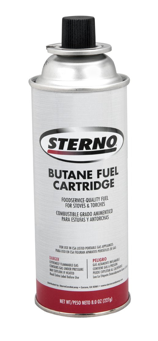 8-Ounce Butane Fuel Cartridges 12-Pack E7485