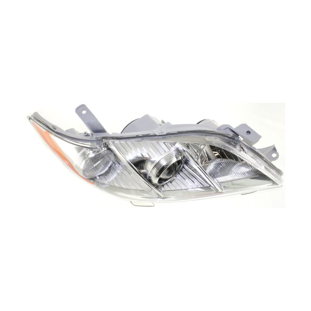 Toyota Camry 2007 2008 2009 Headlights Driver And Passenger Side Pair Amber Clear Lens Z91057