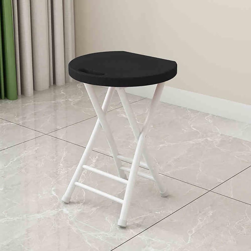 18 Inch Folding Stool with Footrest Q2191