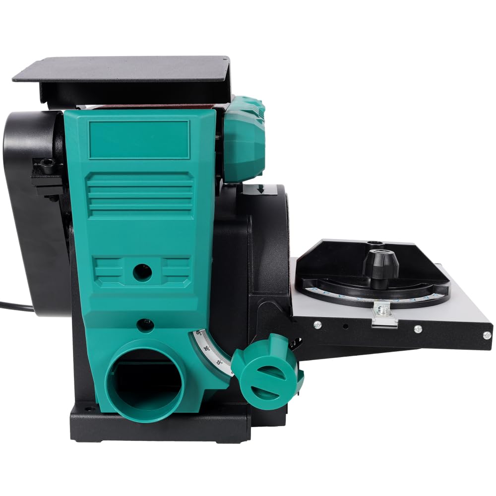 Benchtop Belt and Disc Sander, 120V/60Hz, 4x36 in. Belt & 6 in. Disc, Green G593279