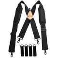 Tool Belt Suspenders Adjustable Padded Shoulders 4 Loop Attachments Z3183