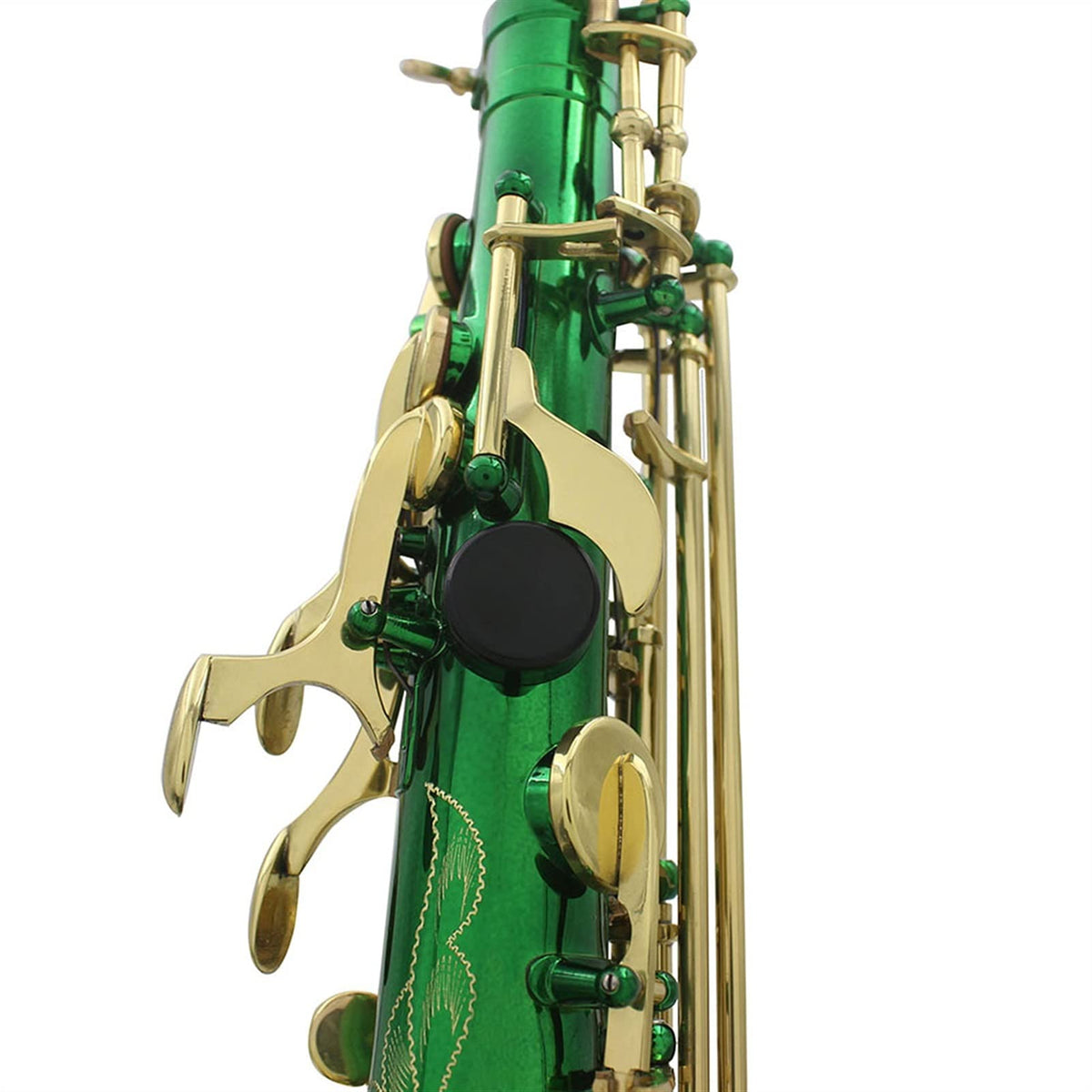 Green Brass Alto Saxophone Q30628