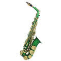 Green Brass Alto Saxophone Q30628