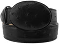 Black Leather Western Cowboy Belt C76503