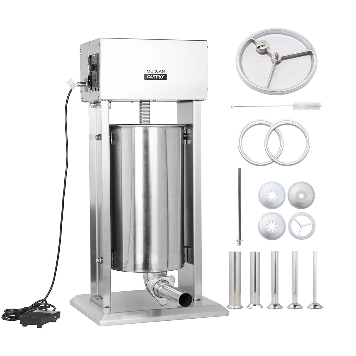 15L Stainless Steel Electric Sausage Stuffer U624939