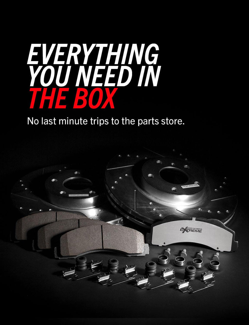 Front Brake Pad & Rotor Kit M633936