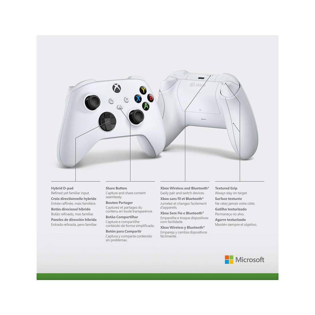 Robot White Wireless Controller J66420