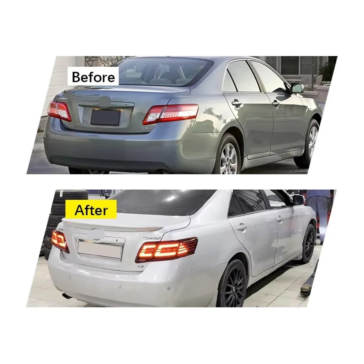 LED Tail Lights For Toyota Camry 2007-2011 Rear Lamps Assembly Q5580