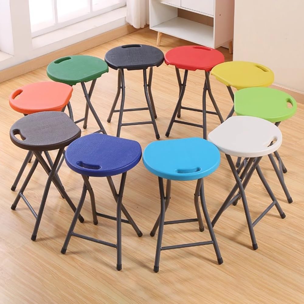 18 Inch Folding Stool with Footrest Q2191