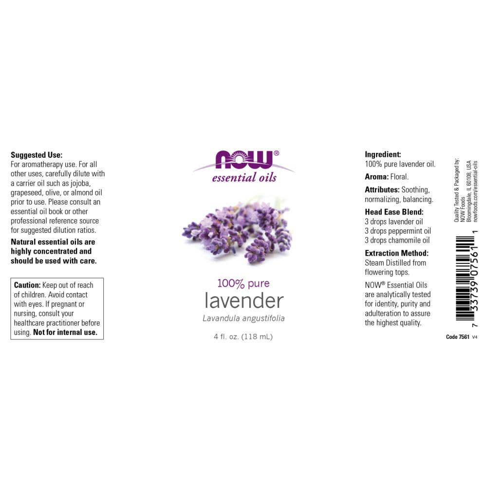 Lavender Oil 4 Fluid Ounce 2 Pack P9663