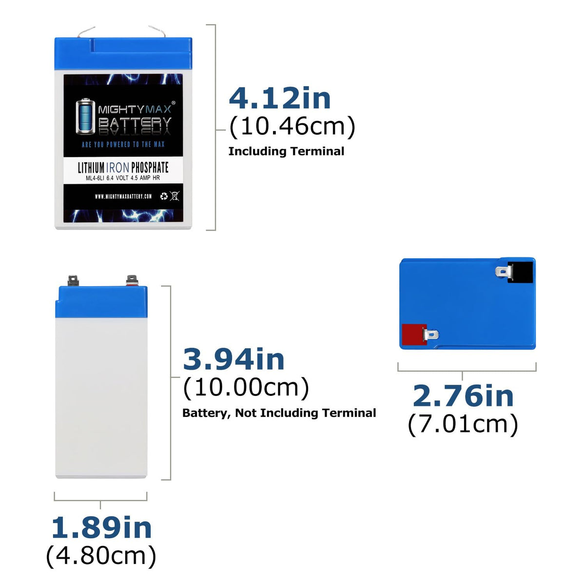 6V 4.5AH Lithium Replacement Battery Y537218
