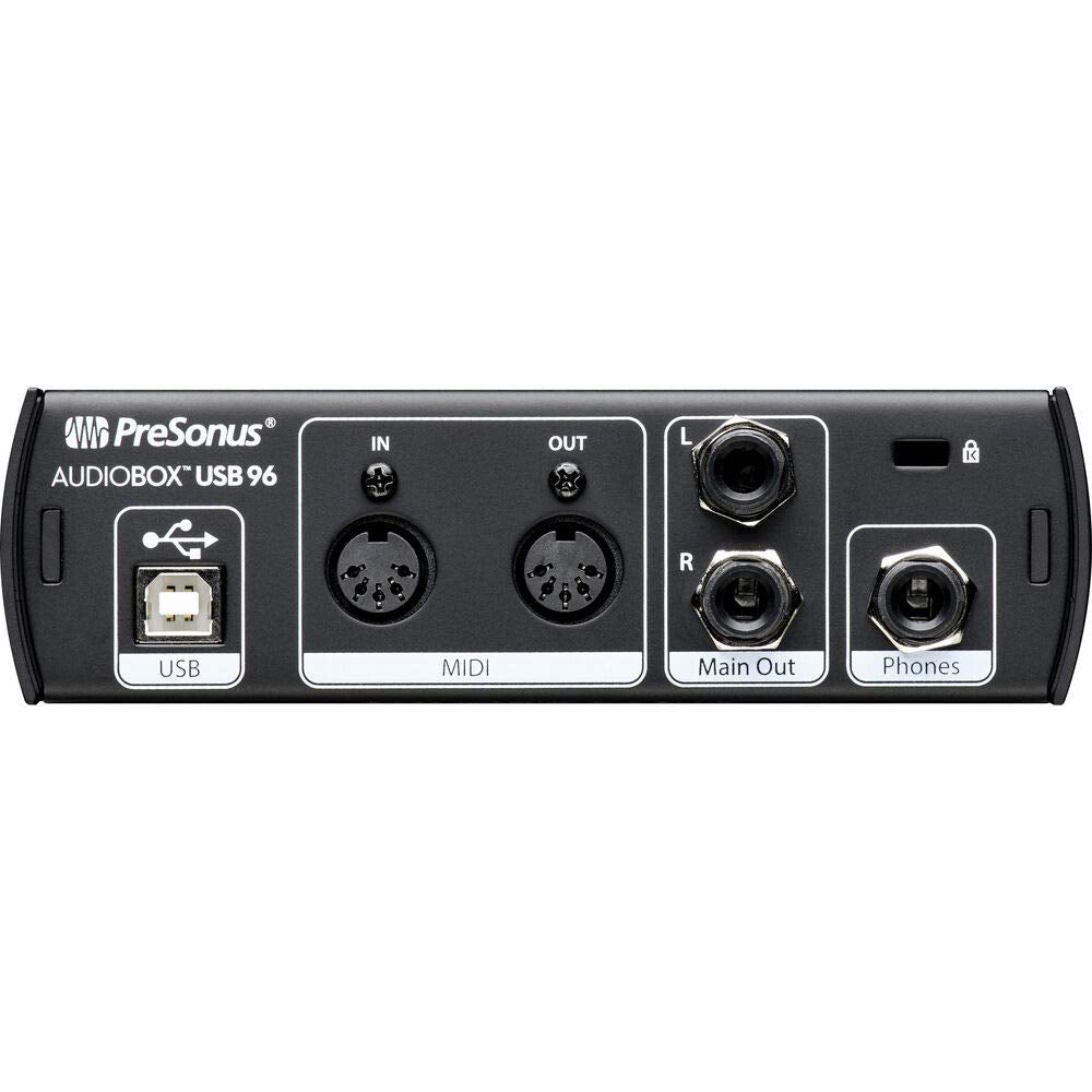 USB Audio MIDI Interface Recording Bundle with Condenser Microphone and Headphones X27600