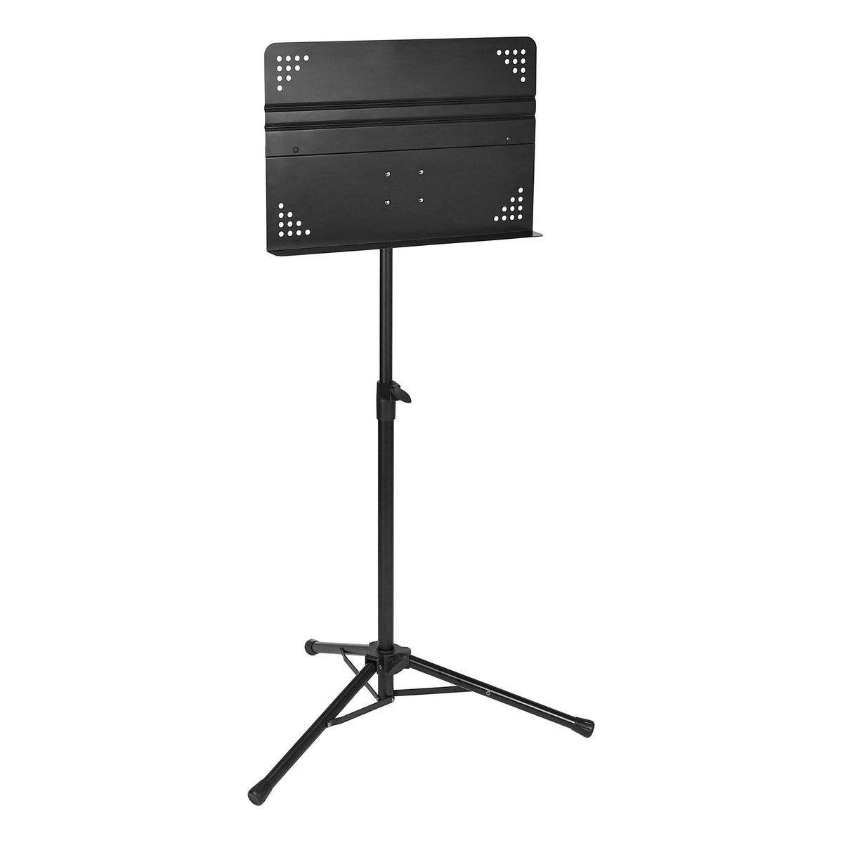 Adjustable Folding Sheet Music Stand, 31" to 55" Height, Black K88662