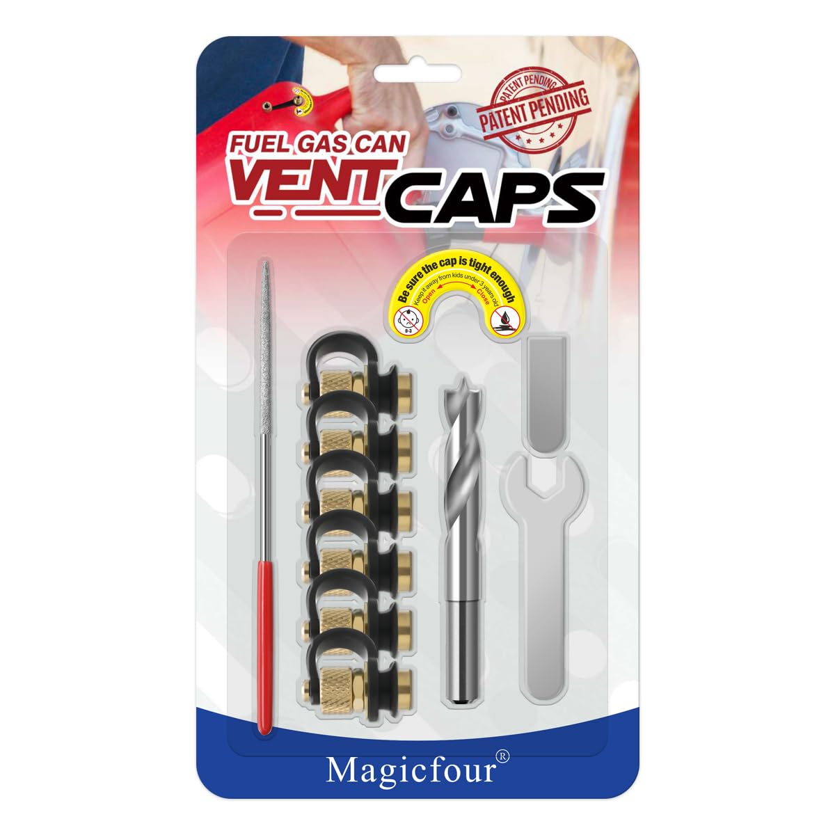 Gas Can Vent Caps 6 Pack M72392