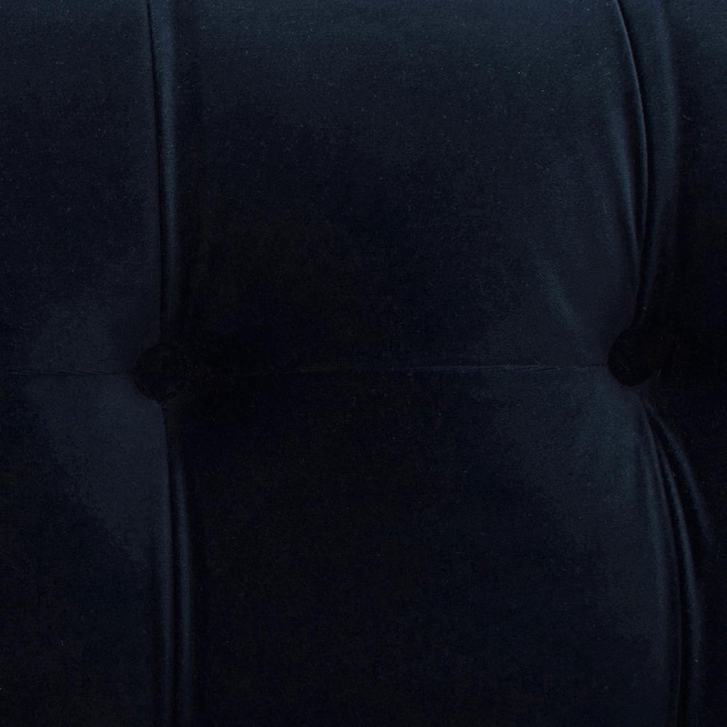 Dark Navy Blue Performance Velvet Tufted Sofa K5042