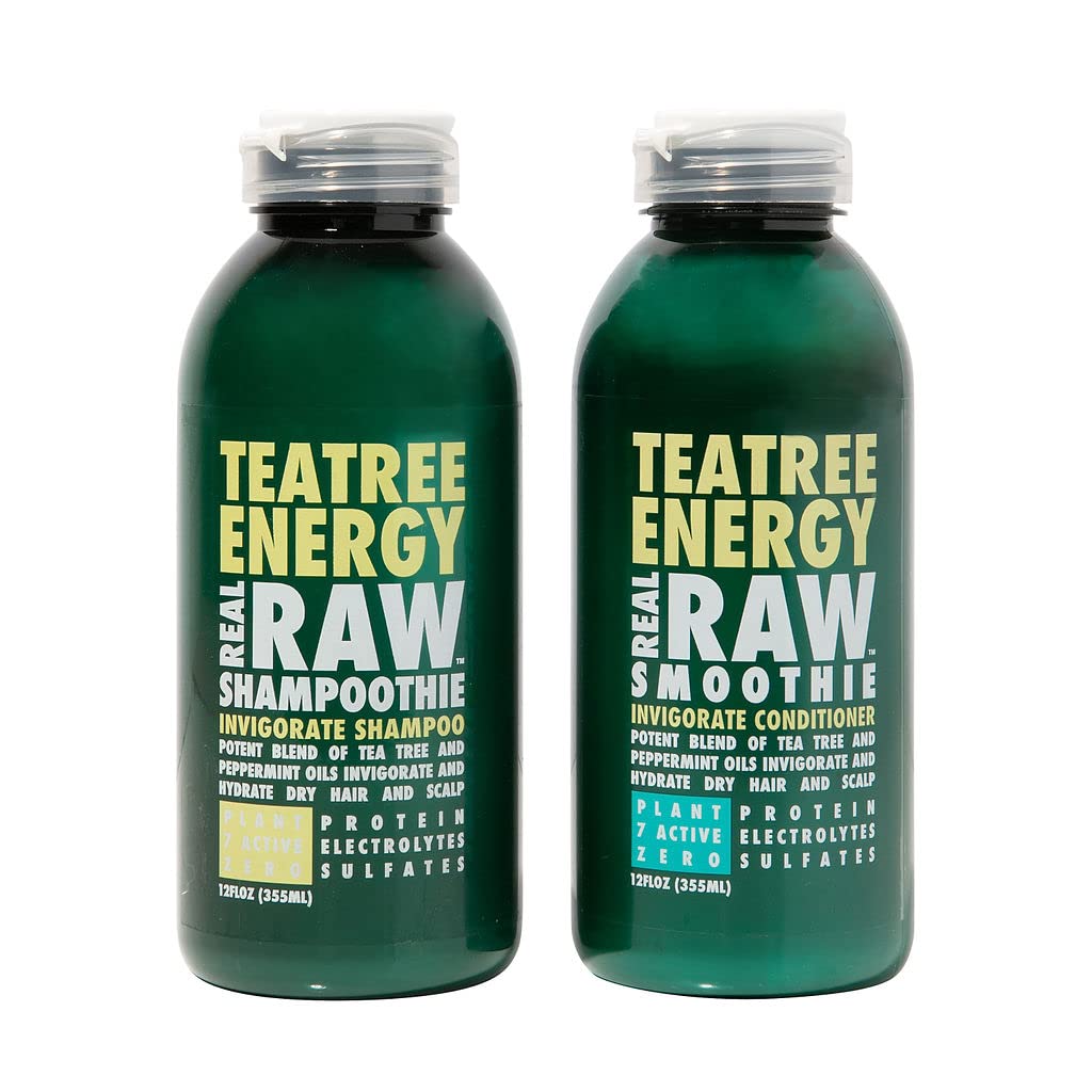 Tea Tree Shampoo & Conditioner Set Sulfate & Paraben Free E146