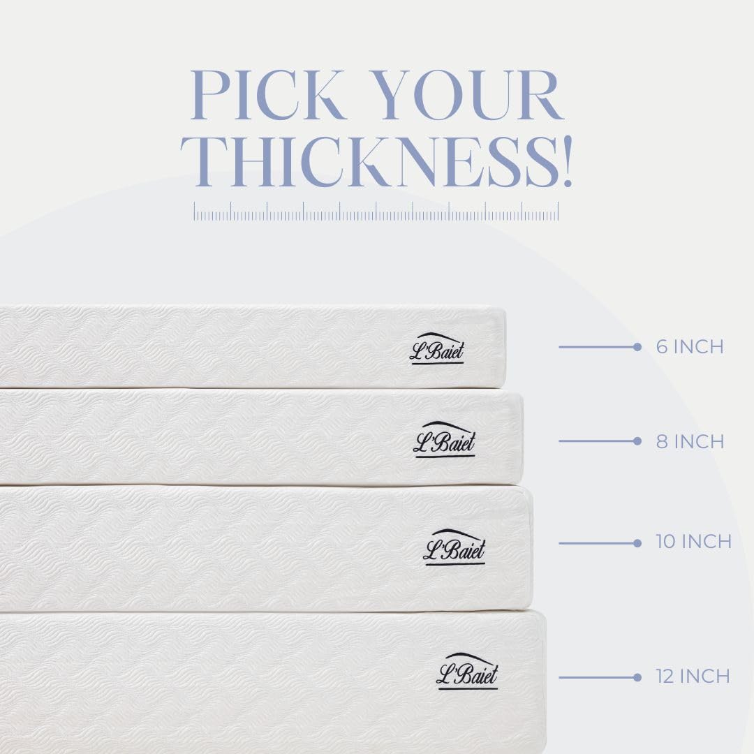 8 Inch Gel Memory Foam Twin Size Mattress X79611