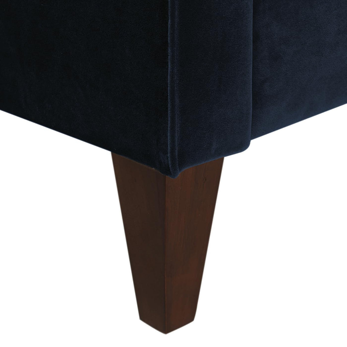 Dark Navy Blue Performance Velvet Tufted Sofa K5042