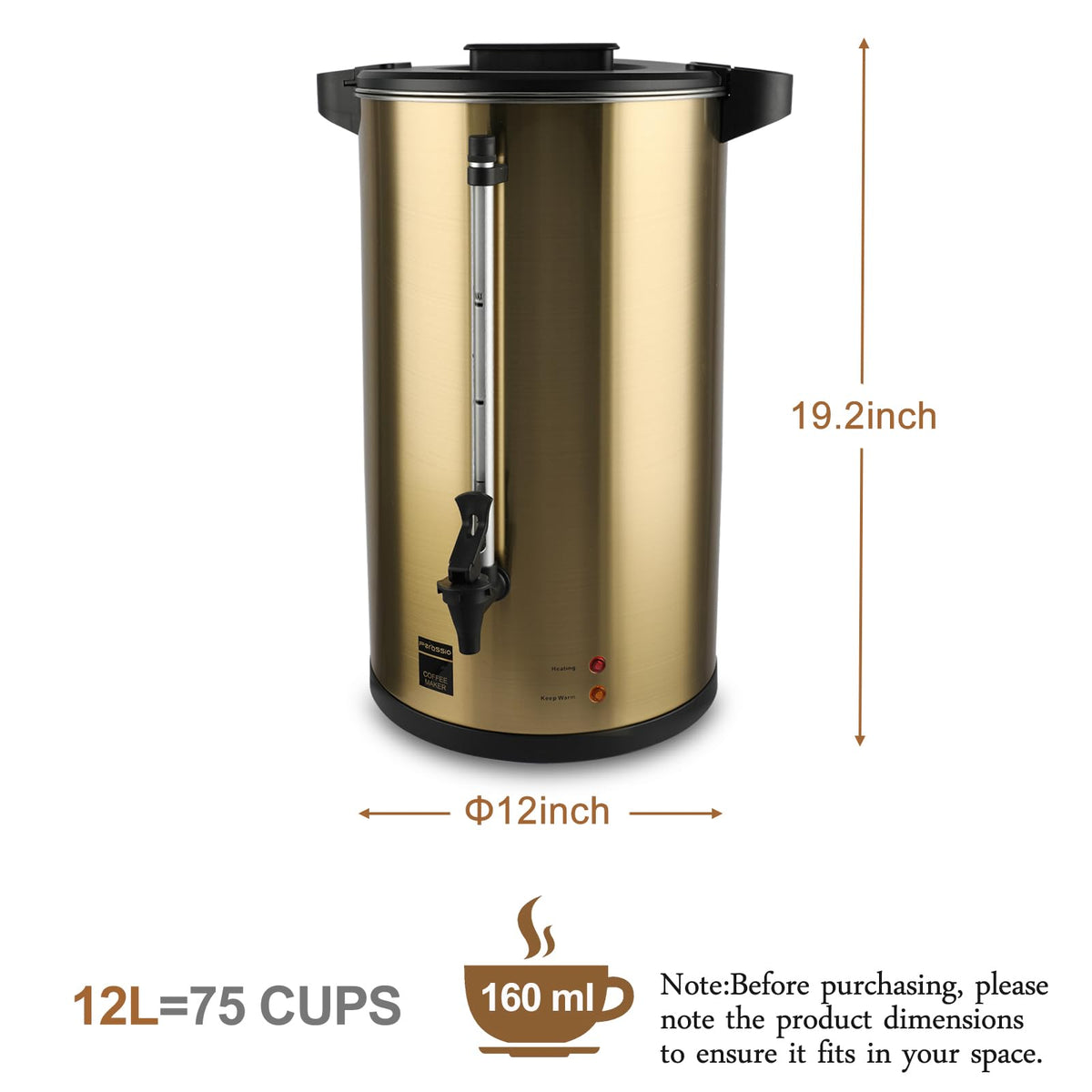 75 Cup Electric Coffee Urn X77418