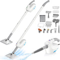 10-in-1 Steam Mop with Detachable Handheld Steamer Z8299