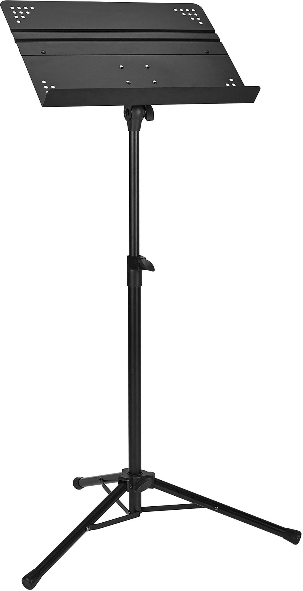 Adjustable Folding Sheet Music Stand, 31" to 55" Height, Black K88662
