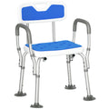 Padded Shower Chair with Arms and Back V645542