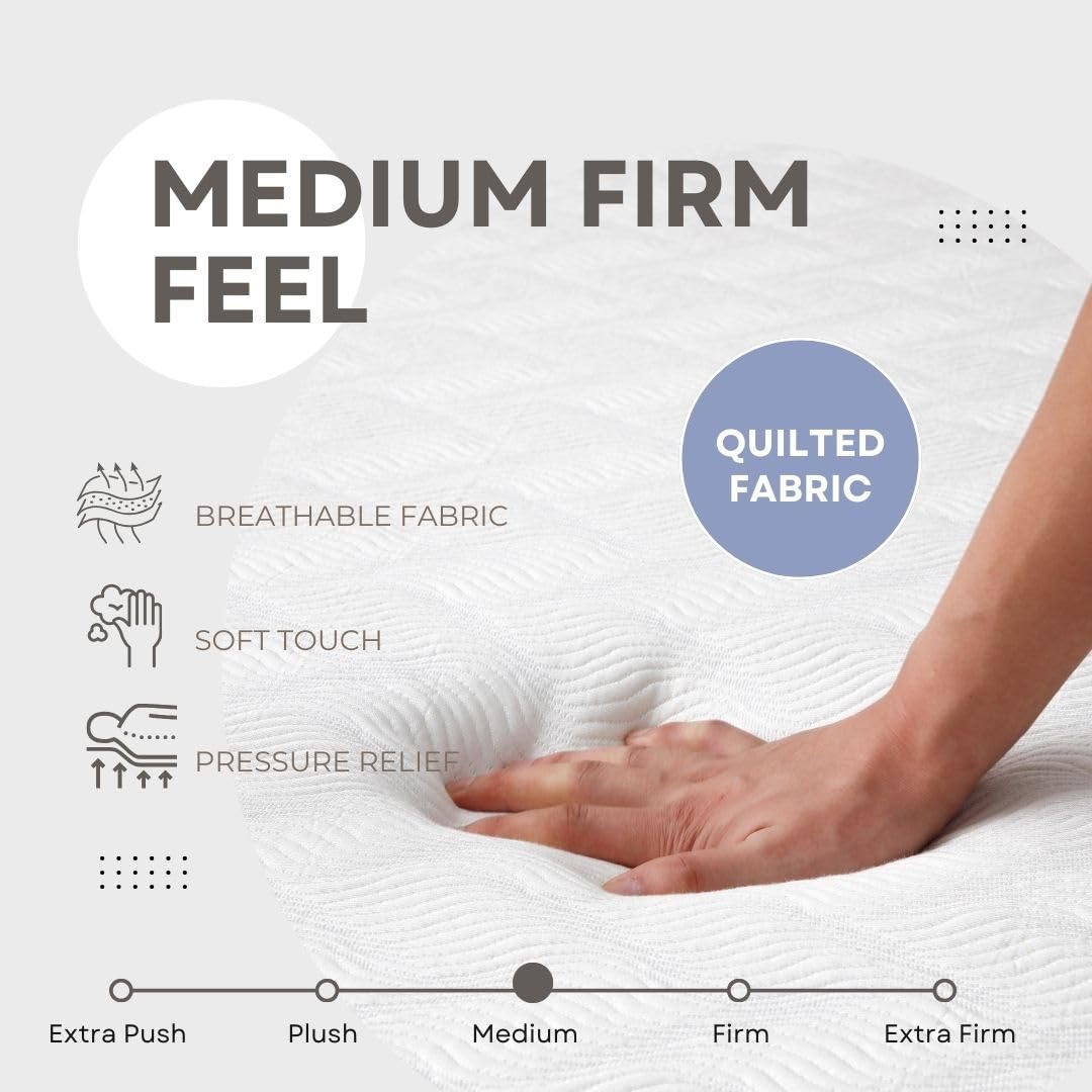 8 Inch Gel Memory Foam Twin Size Mattress X79611