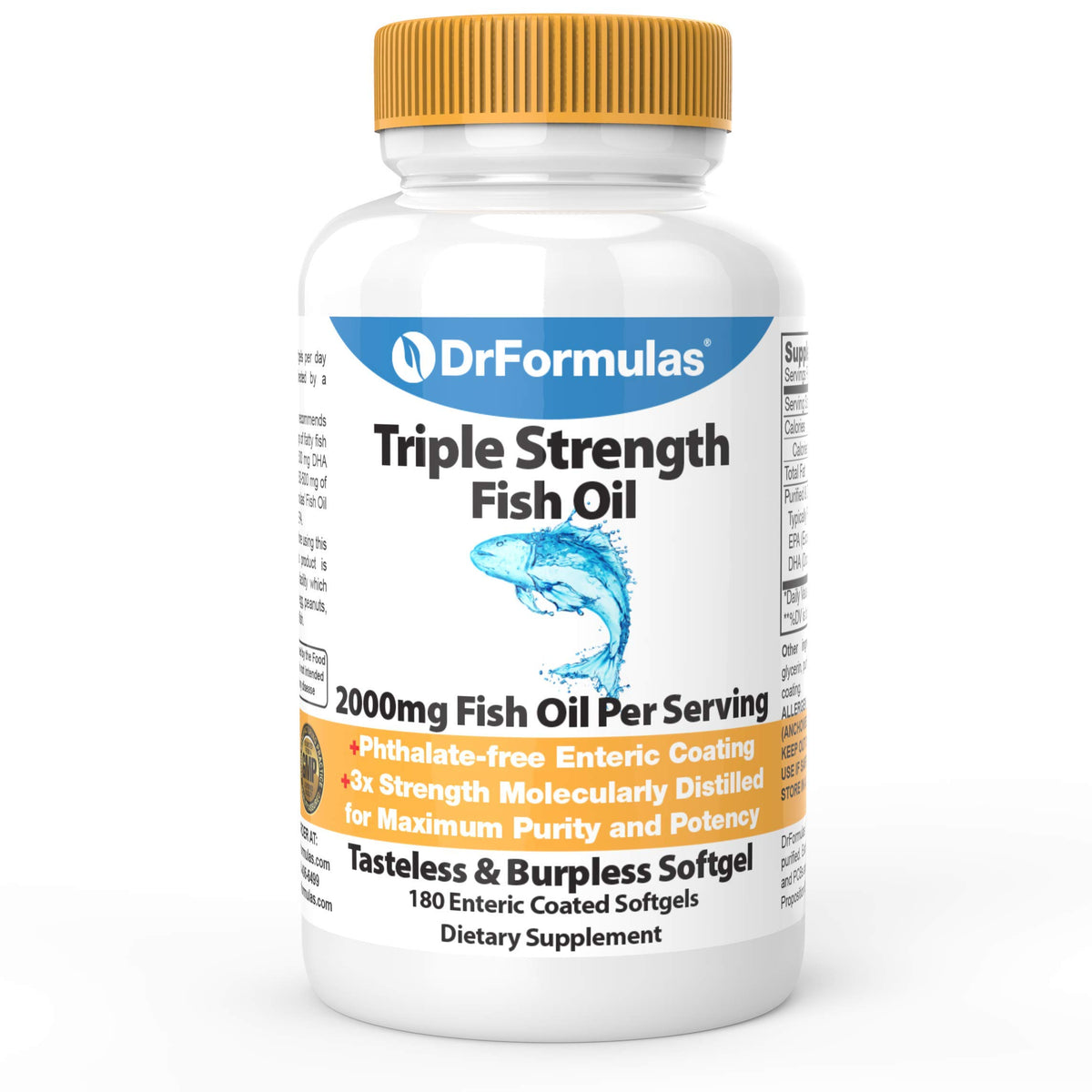 2000mg Omega 3 Fish Oil Softgels N557106