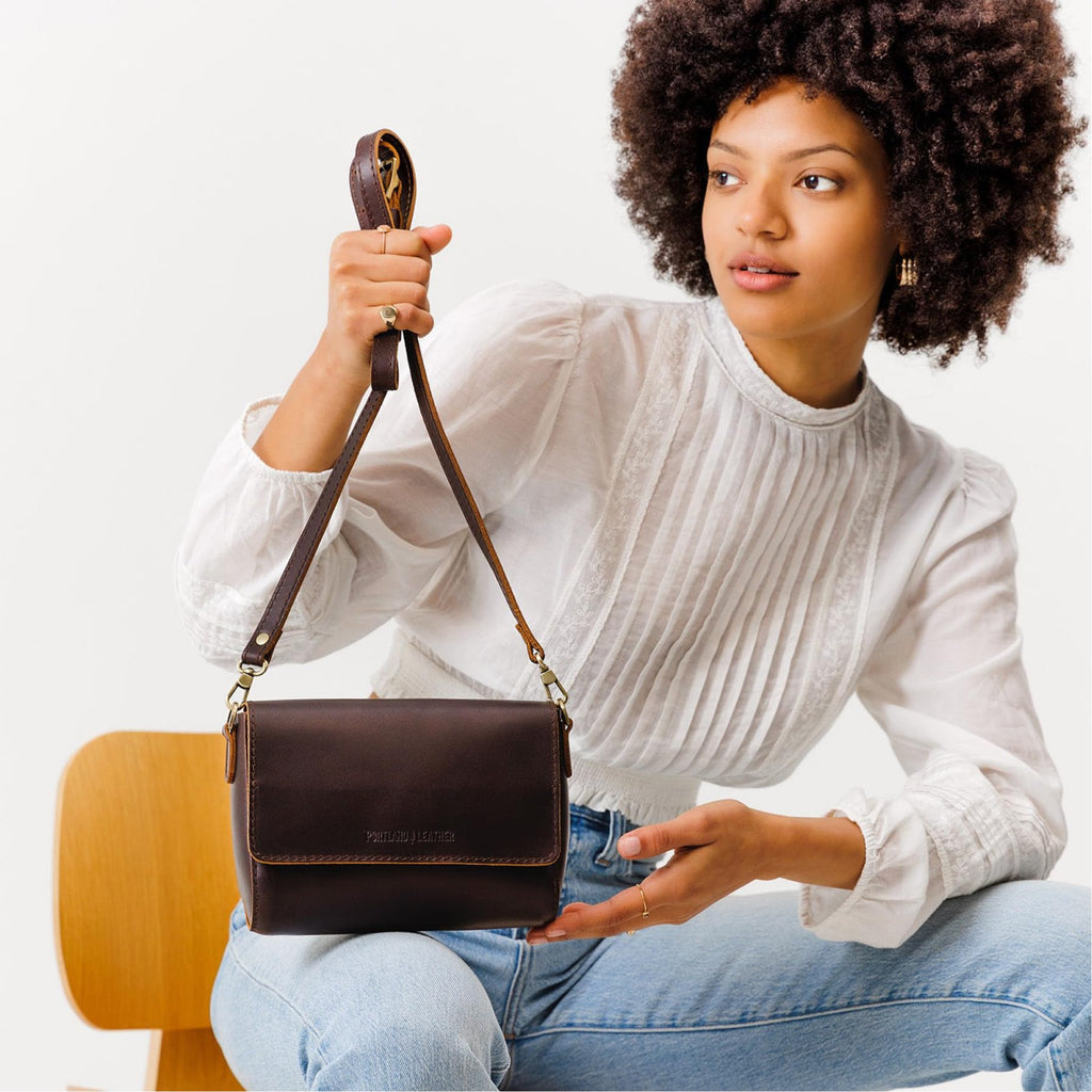 Leather Crossbody Bag K660