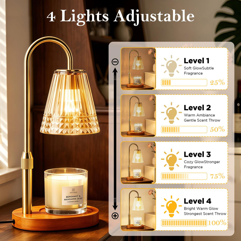 Candle Warmer Lamp with Timer K1217