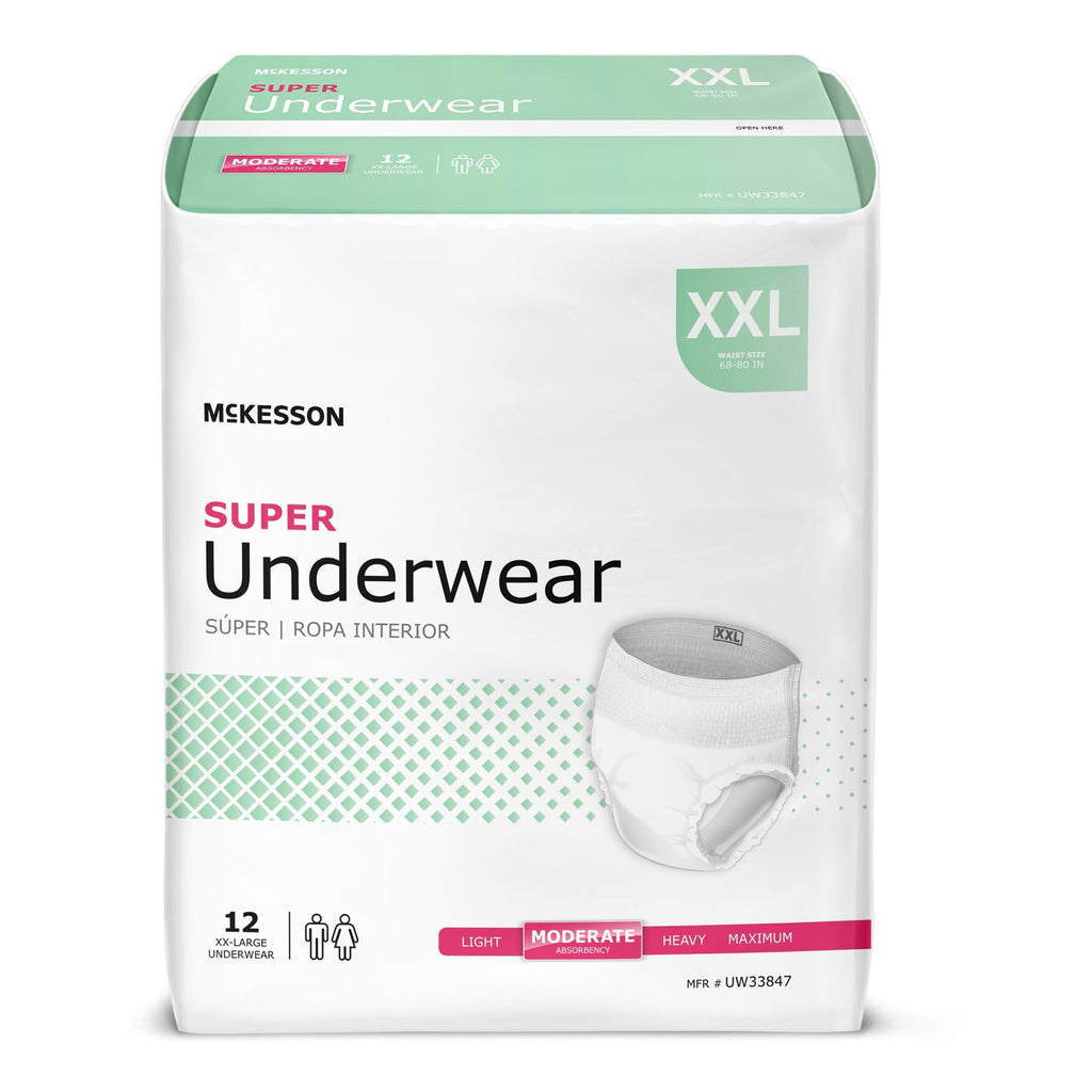 Adult Incontinence Underwear XXL 12 ct A793