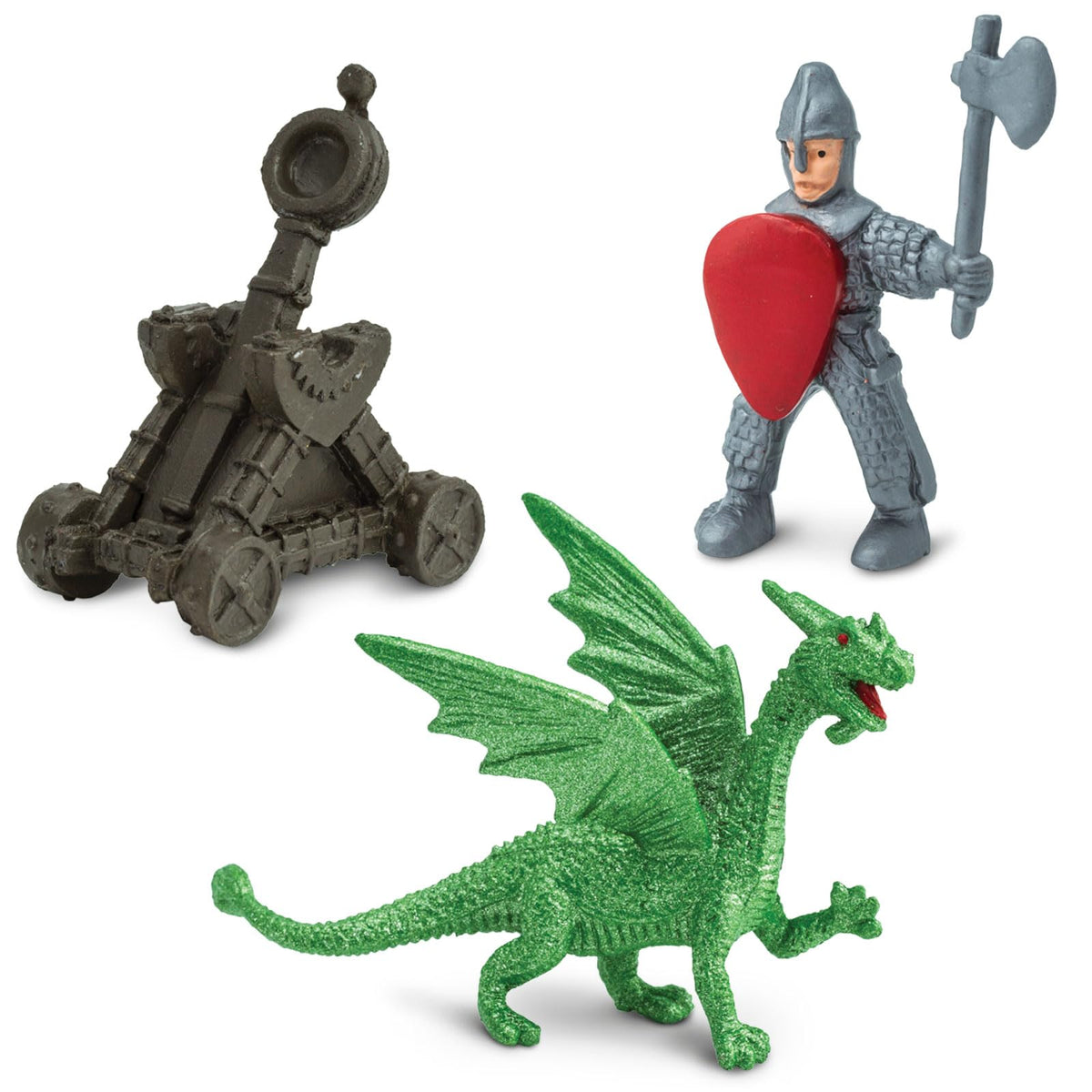 9 Medieval Knight & Dragon Toy Set S196