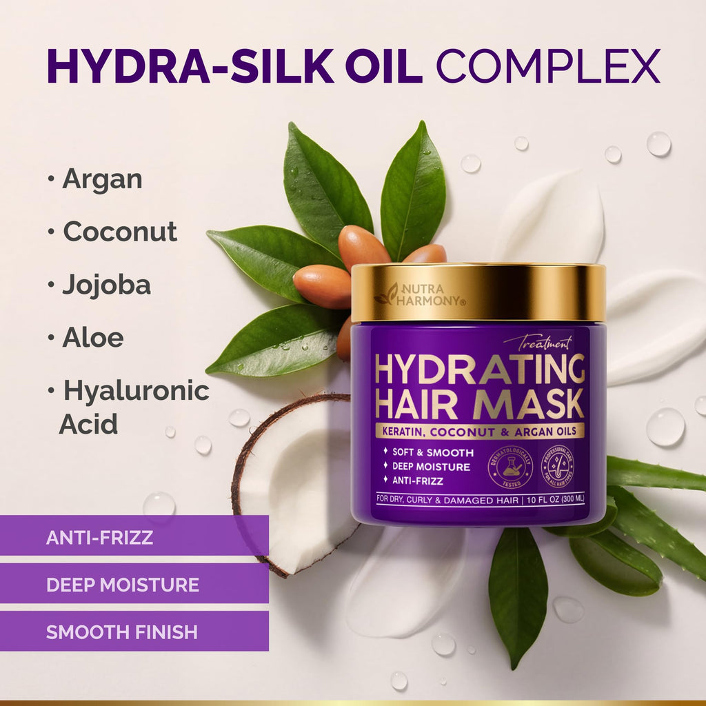 Hydrating Hair Mask 10oz Pack of 2 P58132