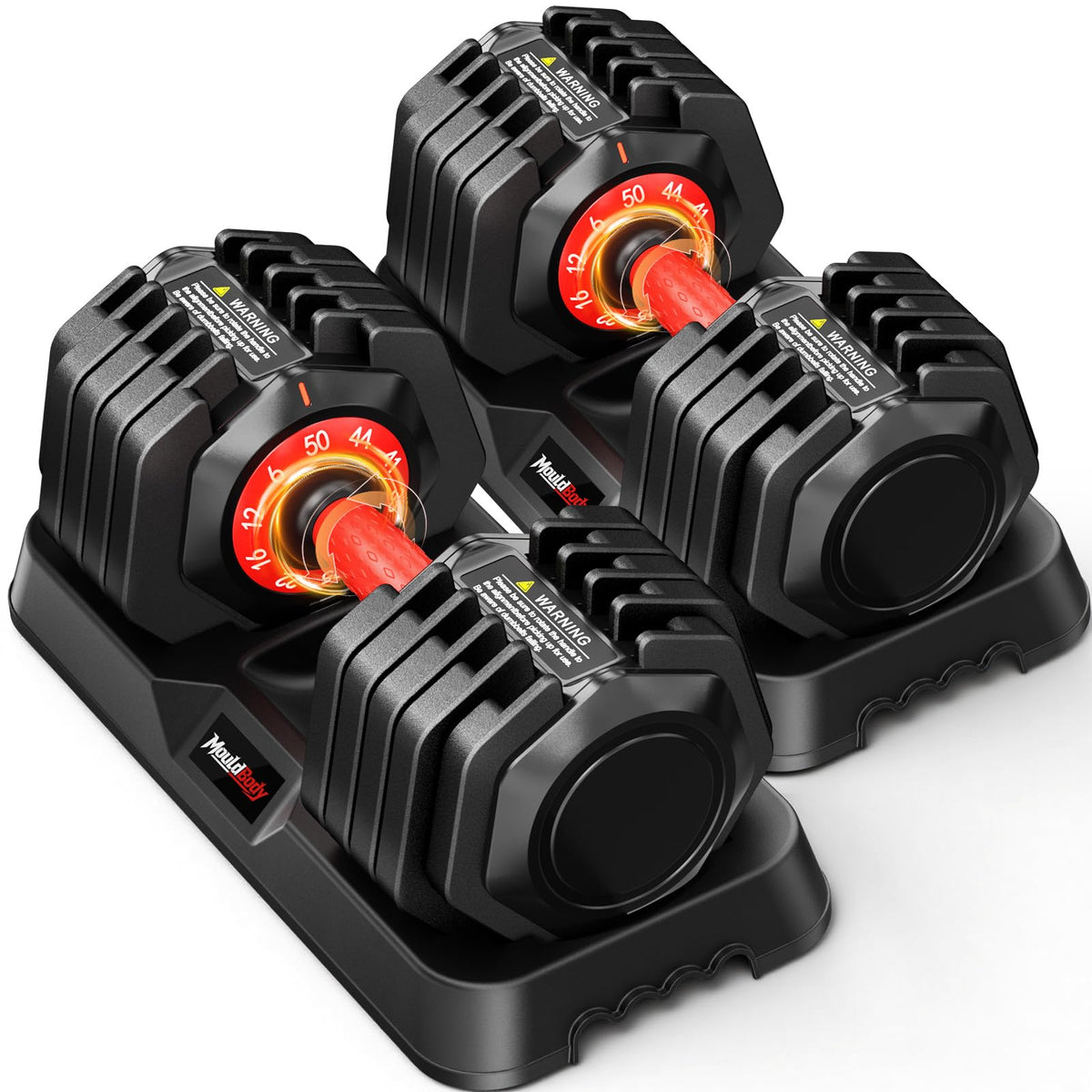Adjustable Dumbbell Set 25 lb or 50 lb X947126