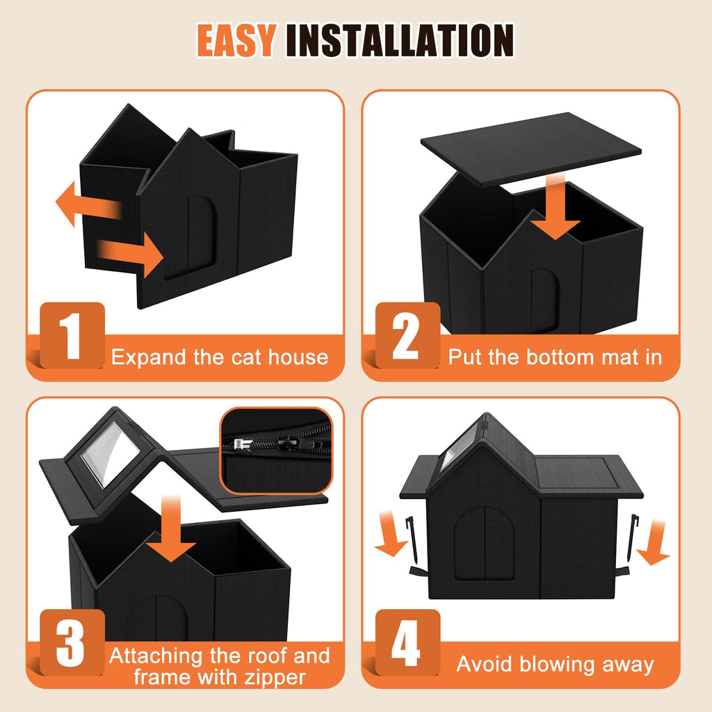 Outdoor Cat House Z8902