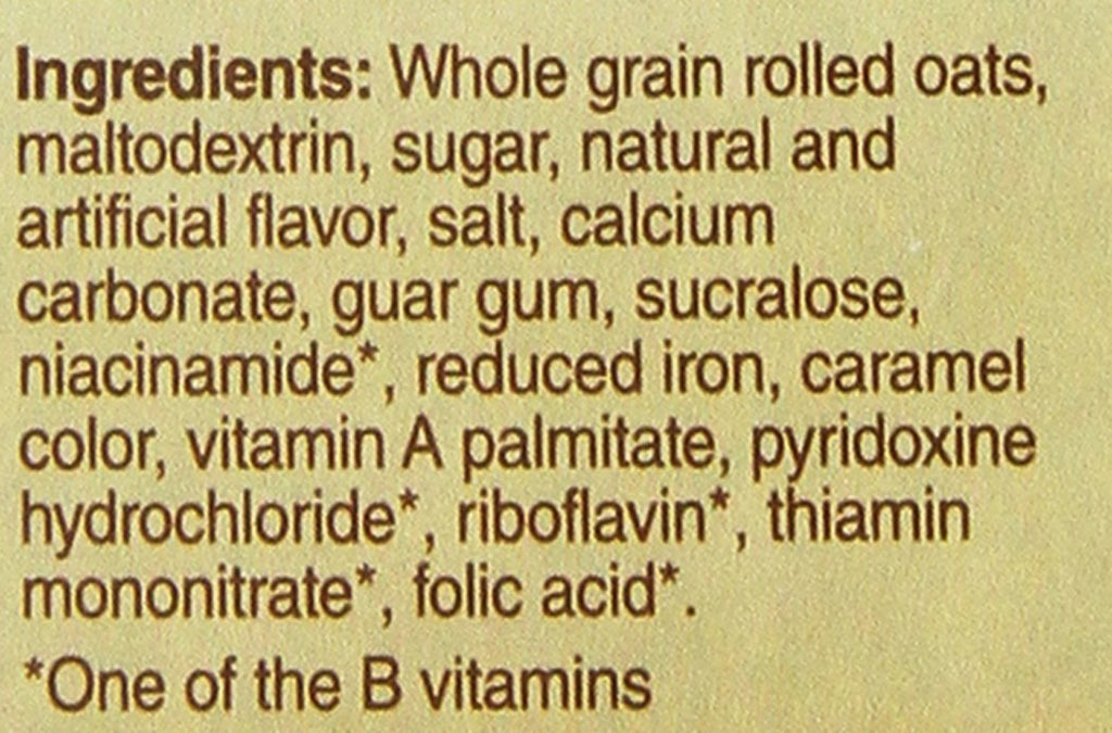Instant Oatmeal Maple Brown Sugar 12.6-ounce Pack of 5 Z659