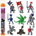 9 Medieval Knight & Dragon Toy Set S196