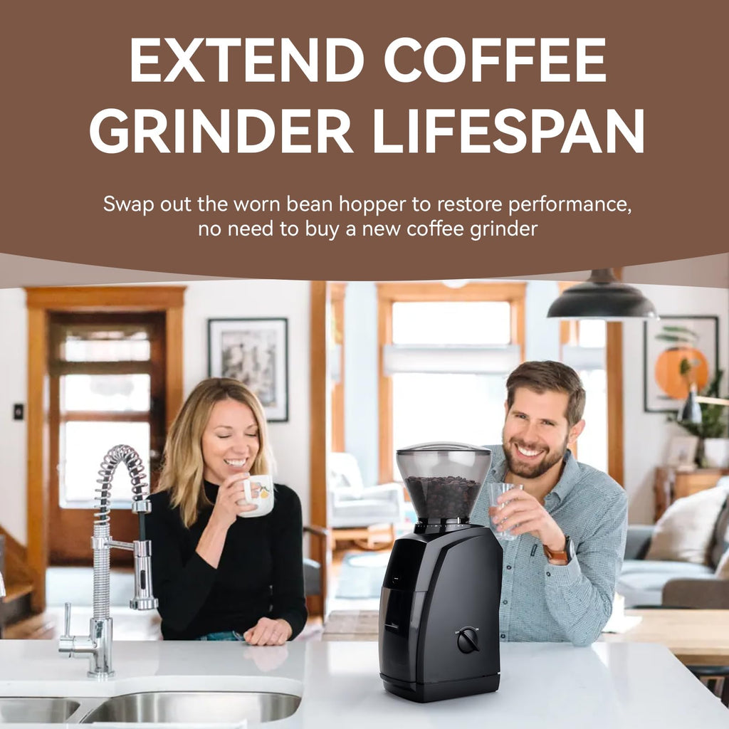 Hopper with Lid for Coffee Grinders Q384