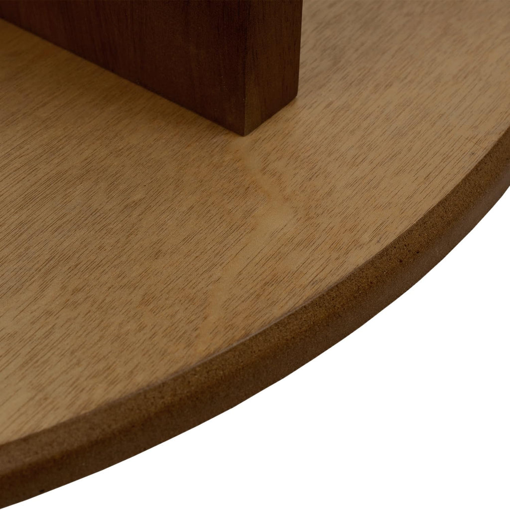 2-Tier Round Wood Coffee Table X10185