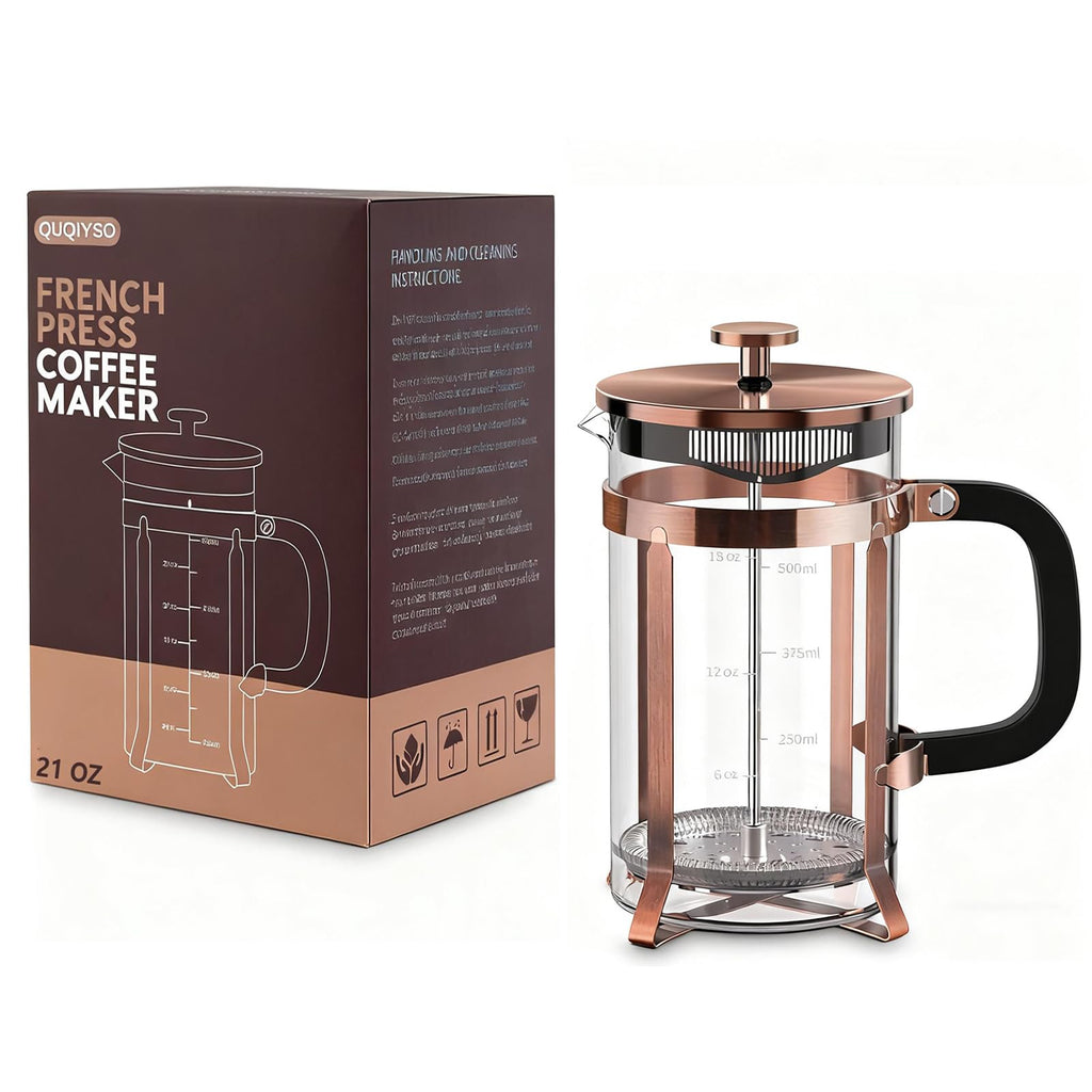 French Press Coffee Maker Borosilicate Glass W827449