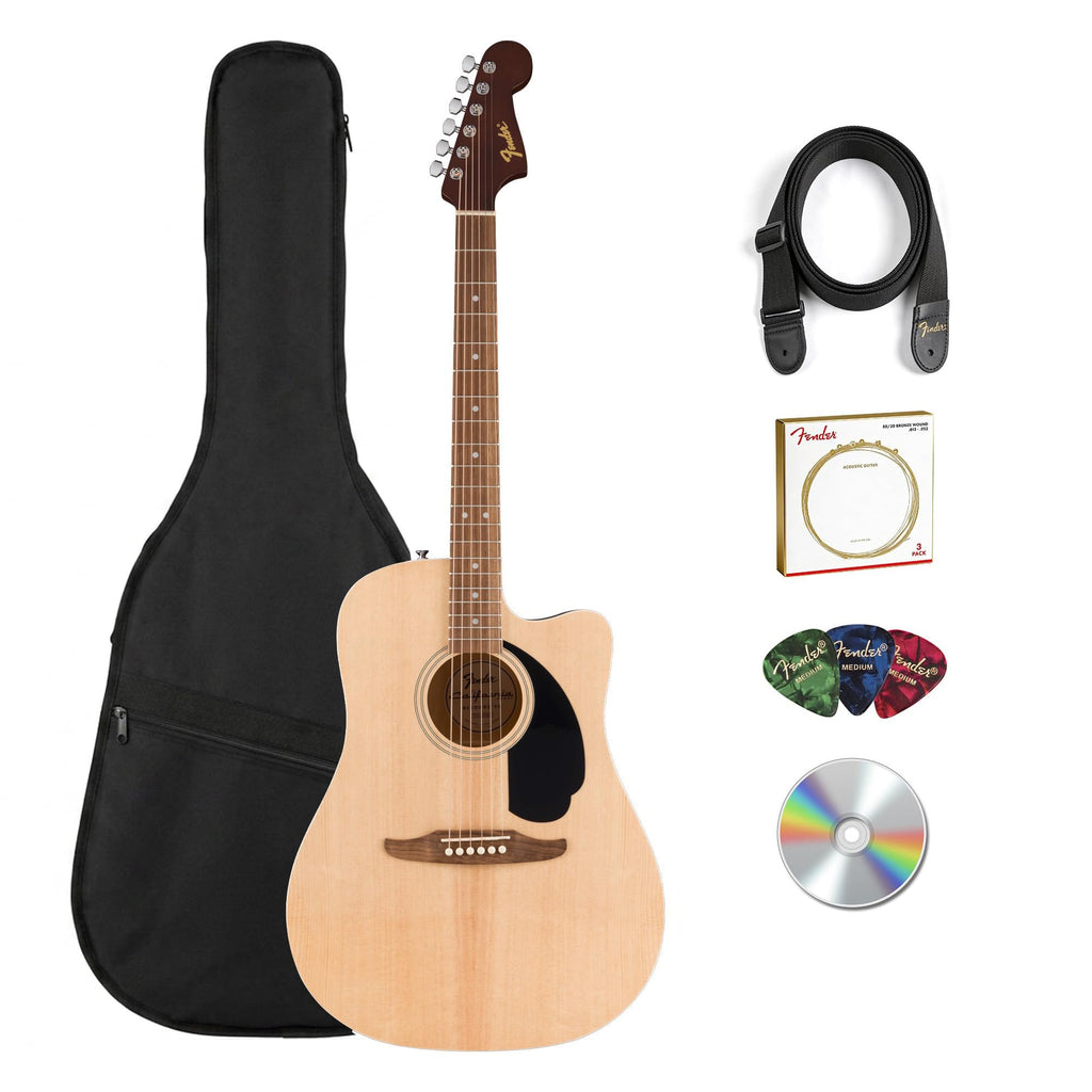 Natural Acoustic-Electric Guitar D2014