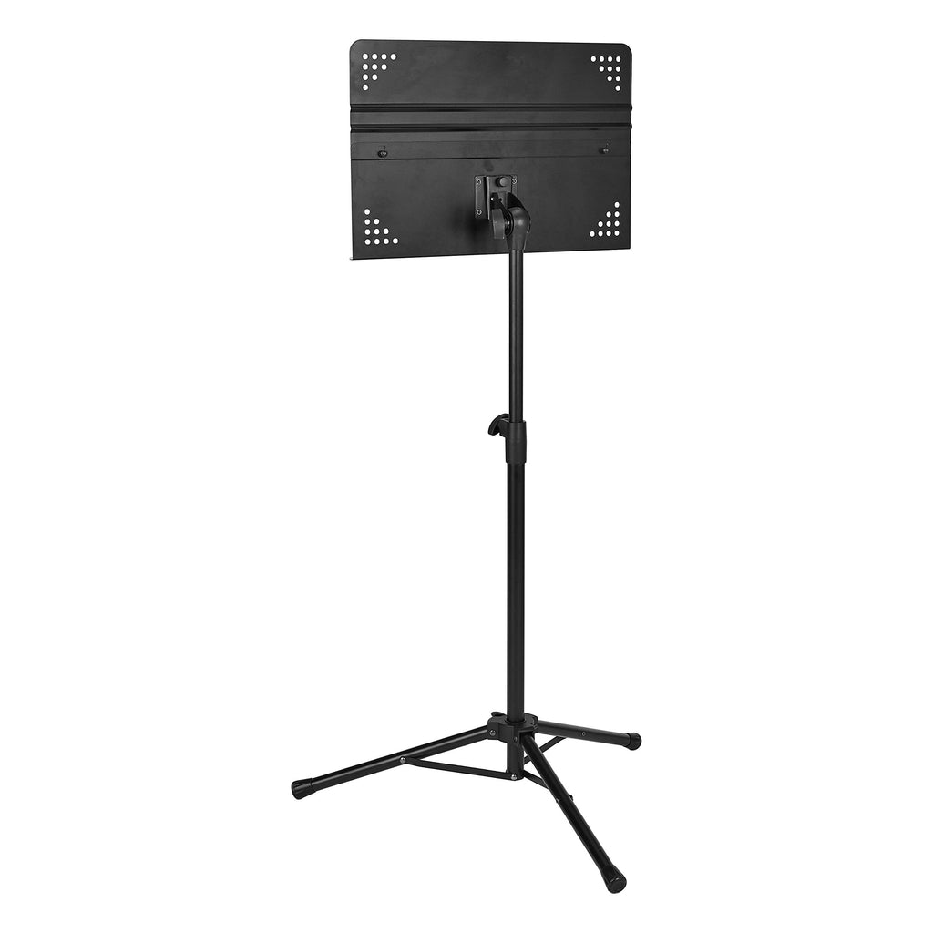 Adjustable Folding Sheet Music Stand, 31" to 55" Height, Black K88662