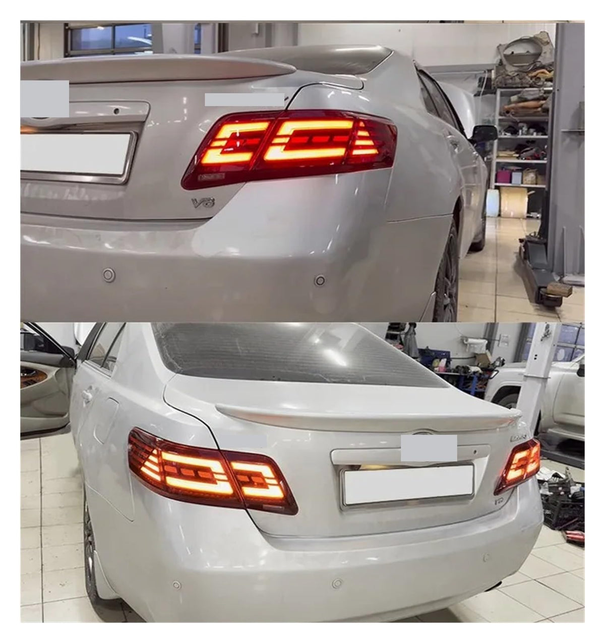 LED Tail Lights For Toyota Camry 2007-2011 Rear Lamps Assembly Q5580