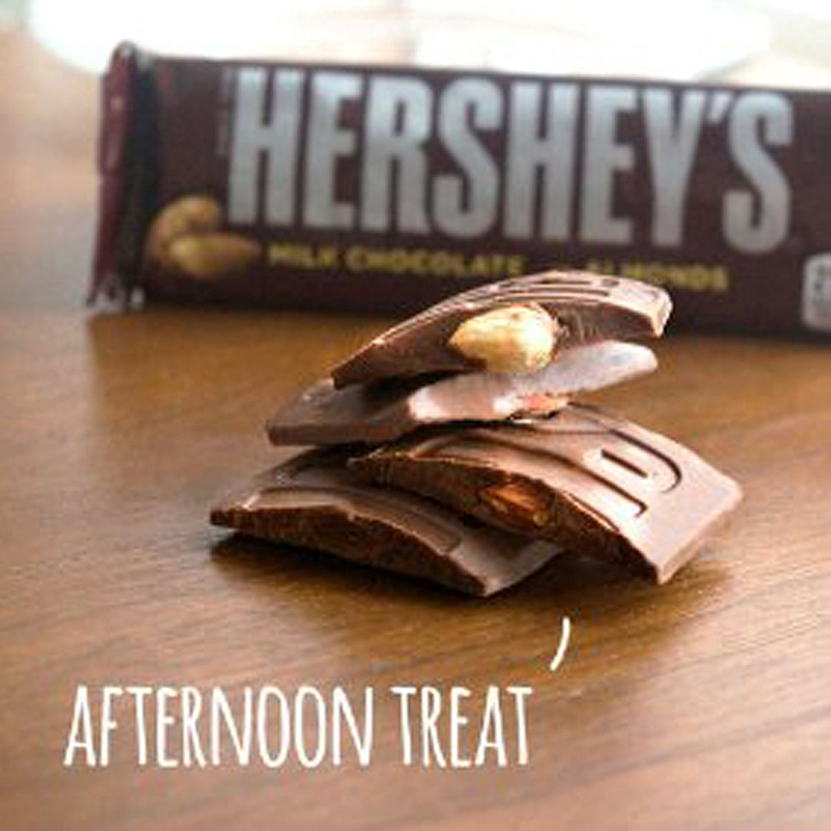 Chocolate Candy Bar with Almonds, 36 Count P886813